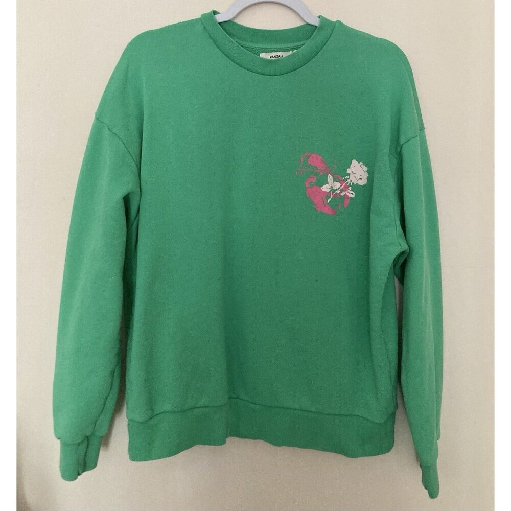 Pangaia X Future Nostalgia Dua Lipa 2022 Tour Green Sweatshirt Adult Size Small